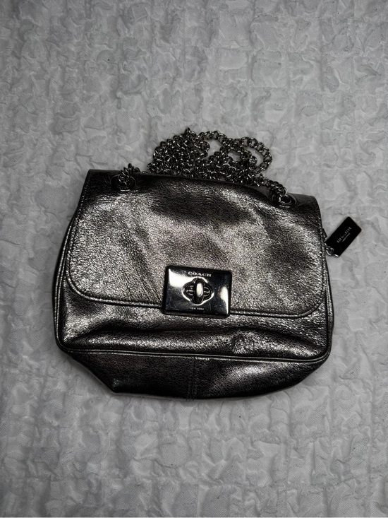 Coach Handbags - Coach Women's Crinkle Metallic Cassidy Crossbody Bag